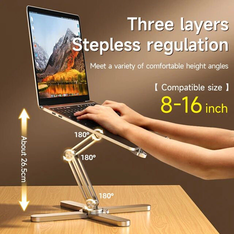 Adjustable Aluminum Laptop Stand for 8?16 Inch Laptops